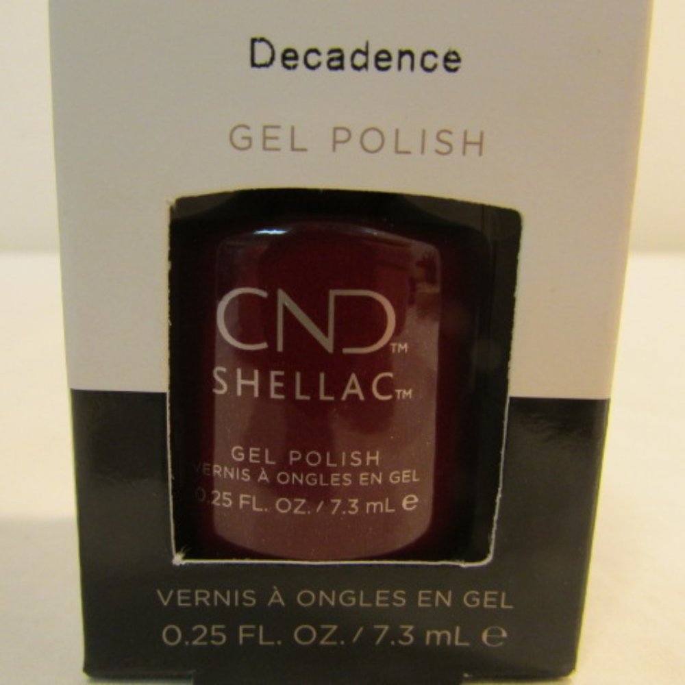 CND Shellac Brand Gel Polish “Decadence” .25 oz